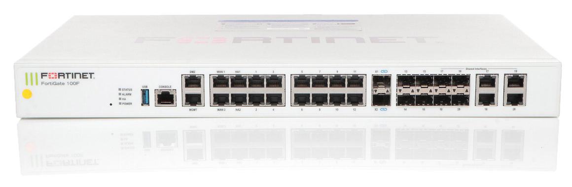 FortiGate 100F Datasheet